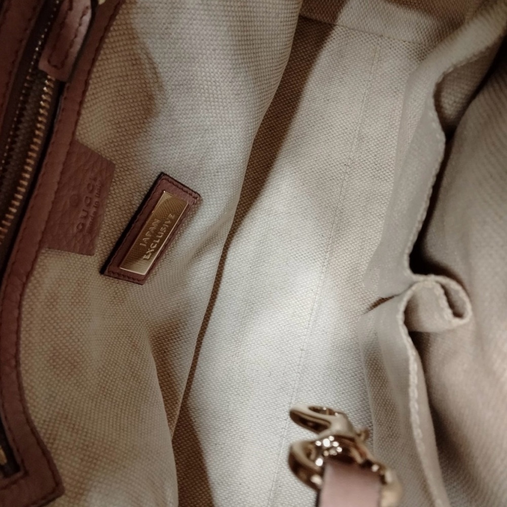 Gucci Soho Small Leather Shoulder Bag-Light Pink (Japan Exclusive) - Picture 10 of 16